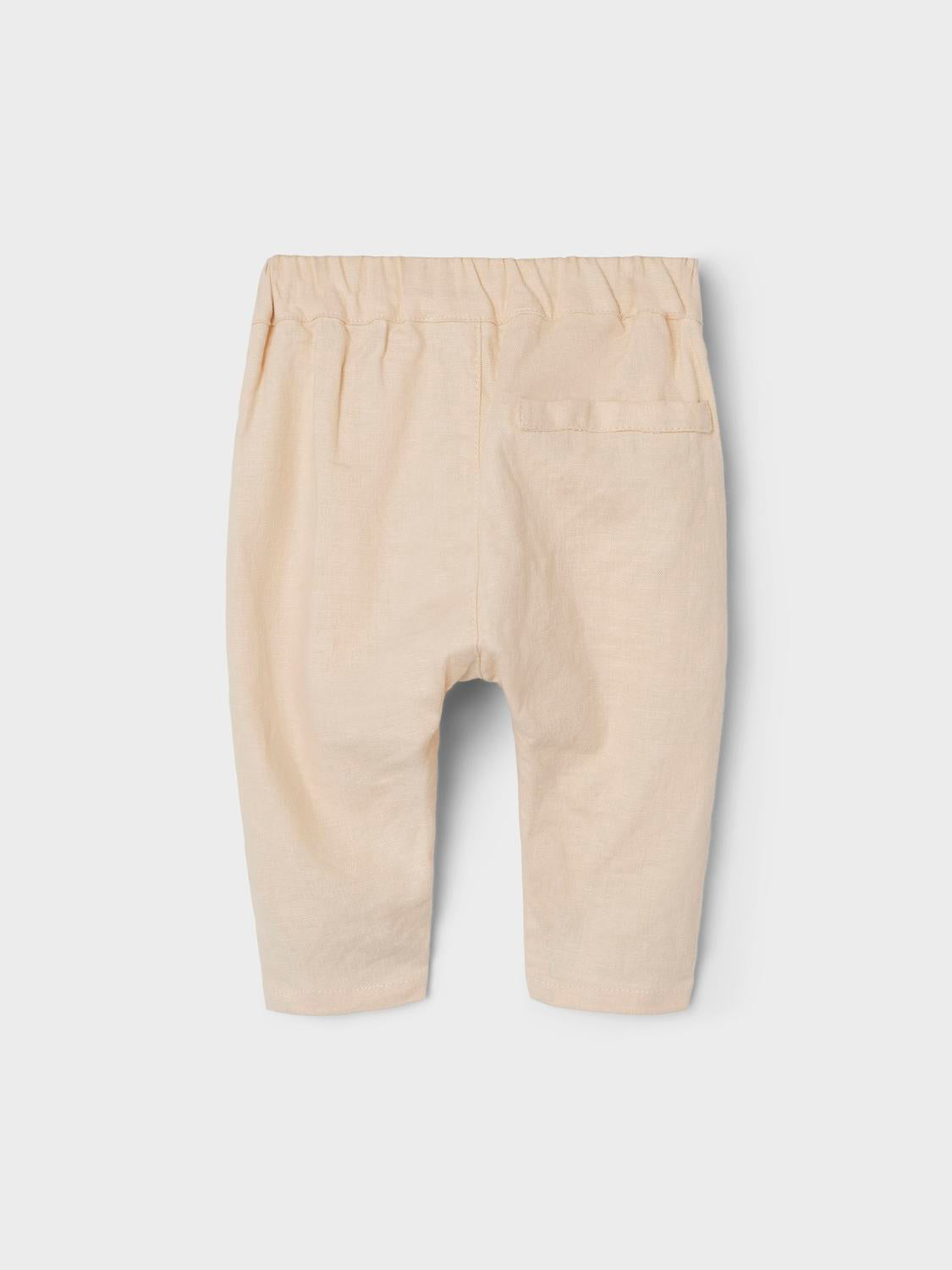 NBMFELIX Trousers - Bleached Sand
